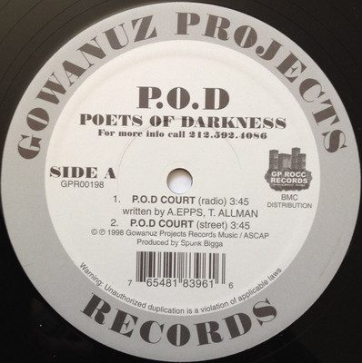 Poets Of Darkness – P.O.D Court / J.A.S.O.N. (VLS) (1998) (FLAC + 320 kbps)