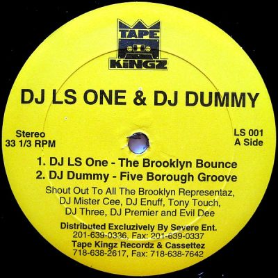 DJ LS One & DJ Dummy / G-Depp – The Brooklyn Bounce (VLS) (1996) (320 kbps)