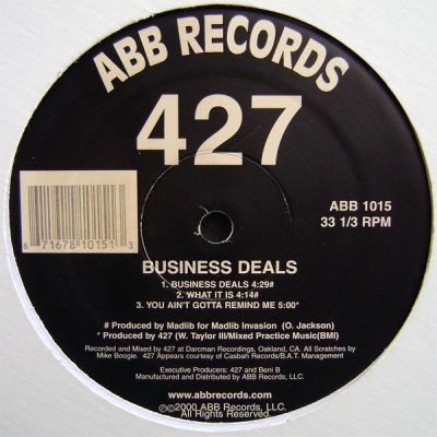427 – Business Deals (VLS) (2000) (FLAC + 320 kbps)
