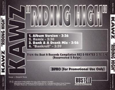 Kawz – Riding High (Promo CDM) (1996) (FLAC + 320 kbps)