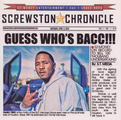 Macc Grace – Guess Who’s Bacc!!! (CD) (2010) (FLAC + 320 kbps)