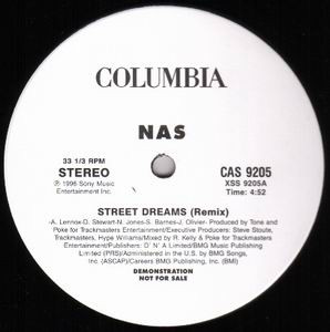 Nas – Street Dreams (Remix) (Promo VLS) (1996) (FLAC + 320 kbps)