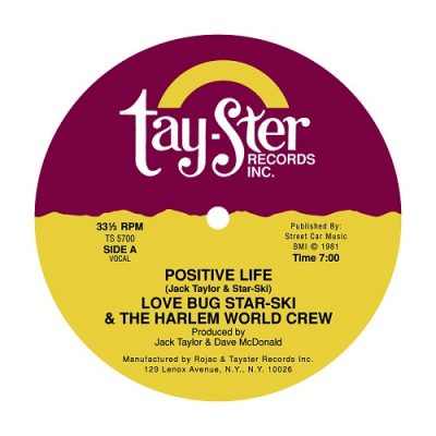 Lovebug Starski & Harlem World Crew – Positive Life (WEB Single) (1981) (320 kbps)