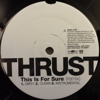 Thrust – This Is For Sure (Promo VLS) (2001) (FLAC + 320 kbps)