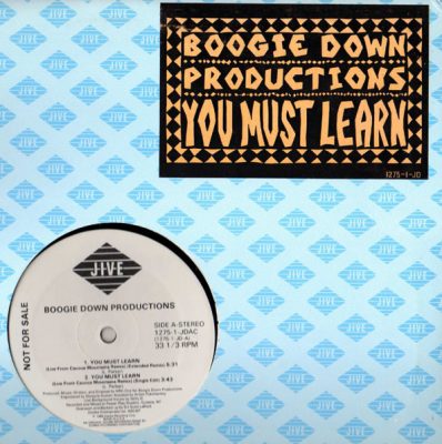 Boogie Down Productions – You Must Learn (Promo VLS) (1989) (FLAC + 320 kbps)