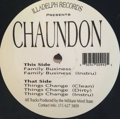 Chaundon – Family Business (VLS) (1995) (320 kbps)