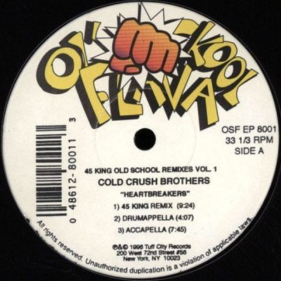 Cold Crush Brothers – 45 King Old School Remixes Vol. 1 (WEB) (1996) (320 kbps)