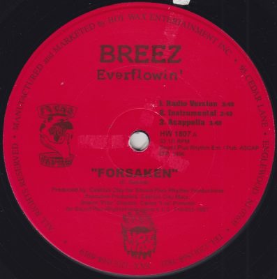 Breez Everflowin’ – Forsaken / Dip…Dip (VLS) (1996) (FLAC + 320 kbps)
