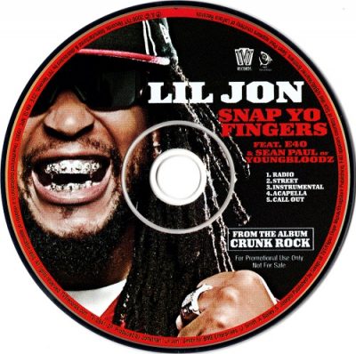 Lil Jon – Snap Yo Fingers (Promo CDS) (2006) (FLAC + 320 kbps)