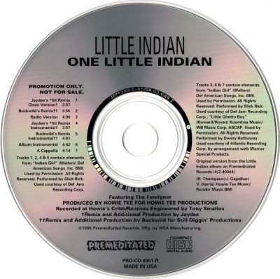 Little Indian – One Little Indian (Promo CDM) (1995) (FLAC + 320 kbps)