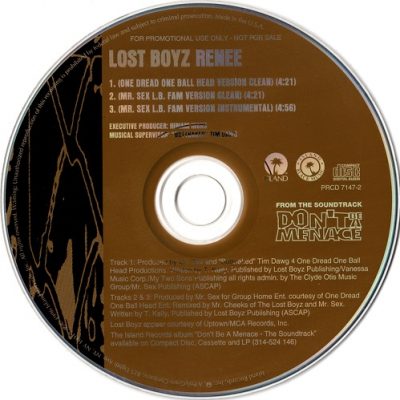 Lost Boyz – Renee (Promo CDS) (1996) (FLAC + 320 kbps)