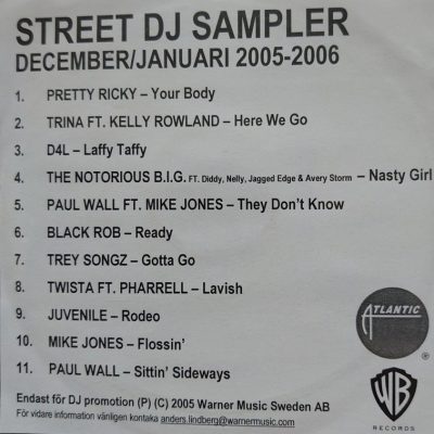 VA – Street DJ Sampler: December-Januari 2005-2006 (CD) (2005) (FLAC + 320 kbps)