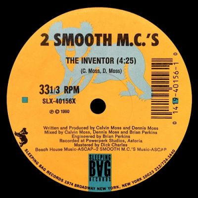 2 Smooth MС’s – The Inventor / Give It All You Got (WEB Single) (1990) (320 kbps)