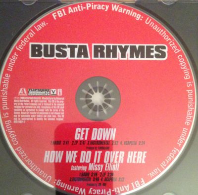 Busta Rhymes – Get Down / How We Do It Over Here (Promo CDM) (2006) (FLAC + 320 kbps)
