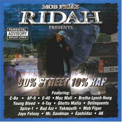 VA – Mob Figaz Ridah Presents: 90% Street 10% Rap (CD) (2002) (FLAC + 320 kbps)
