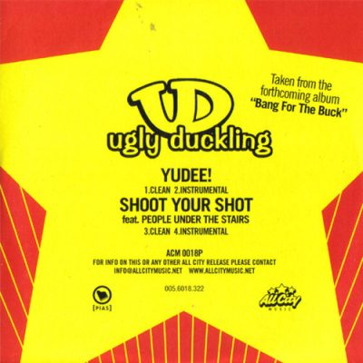 Ugly Duckling – Yudee! / Shoot Your Shot (Promo CDS) (2005) (FLAC + 320 kbps)