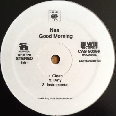 Nas – Good Morning (VLS) (2004) (FLAC + 320 kbps)