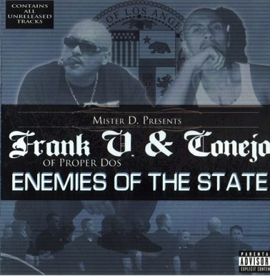 Frank V. & Conejo – Enemies Of The State (CD) (2013) (FLAC + 320 kbps)