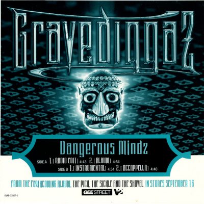Gravediggaz – Dangerous Mindz (Promo VLS) (1997) (FLAC + 320 kbps)