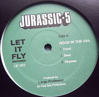 Jurassic 5 / The Black Eyed Peas – Hood In The USA / Disco Club (Remix) (Promo VLS) (2007) (FLAC + 320 kbps)