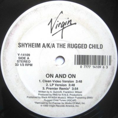 Shyheim – On And On (VLS) (1993) (FLAC + 320 kbps)