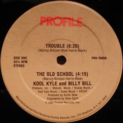 Kool Kyle & Billy Bill – Trouble / The Old School (WEB Single) (1985) (320 kbps)