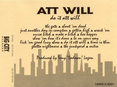 Att Will – Do It Att Will (Promo CD) (1993) (FLAC + 320 kbps)