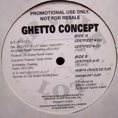 Ghetto Concept – Certified (Promo VLS) (1993) (320 kbps)