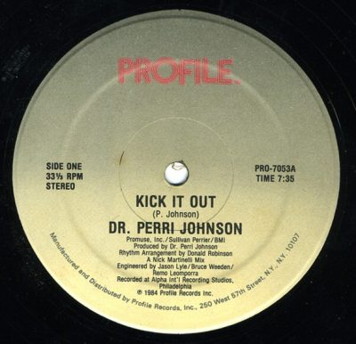 Dr. Perri Johnson – Kick It Out (WEB Single) (1984) (320 kbps)