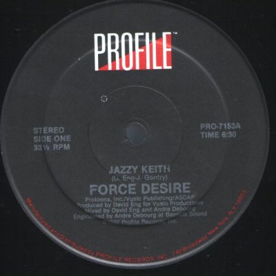 Force Desire – Jazzy Keith (WEB Single) (1987) (320 kbps)