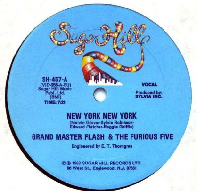 Grandmaster Flash & The Furious Five – New York New York (VLS) (1983) (FLAC + 320 kbps)