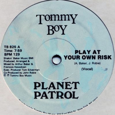 Planet Patrol – Play At Your Own Risk (VLS) (1982) (FLAC + 320 kbps)