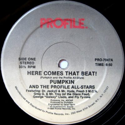 Pumpkin And The Profile All-Stars – Here Comes That Beat! (WEB Single) (1984) (320 kbps)