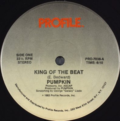 Pumpkin – King Of The Beat (WEB Single) (1983) (320 kbps)