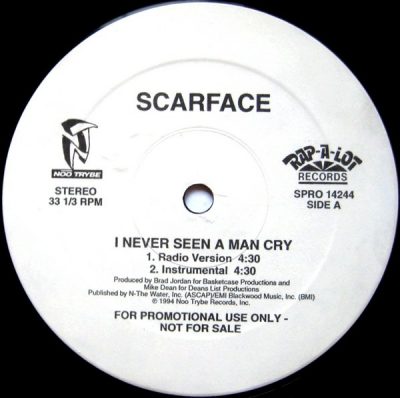 Scarface – I Never Seen A Man Cry / G’s (Promo VLS) (1994) (FLAC + 320 kbps)