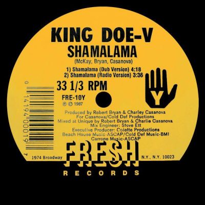 King Doe-V – Shamalama (WEB Single) (1987) (320 kbps)