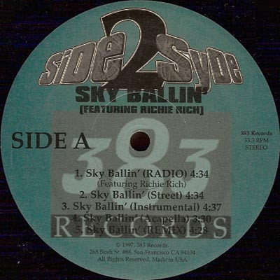 Side 2 Syde – Sky Ballin’ (Vinyl Sampler) (1997) (FLAC + 320 kbps)