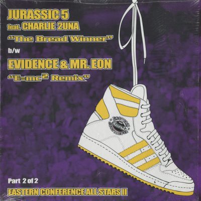 Jurassic 5 / Evidence & Mr. Eon – The Breadwinner / E=MC² Remix (VLS) (2001) (FLAC + 320 kbps)