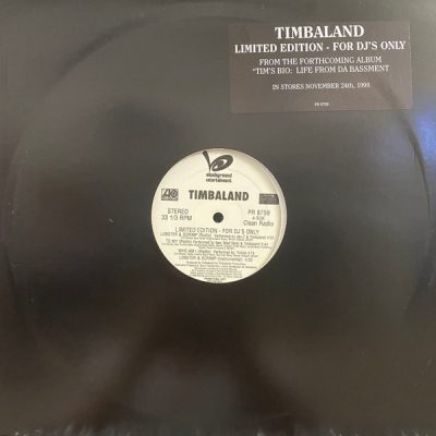 Timbaland – Limited Edition – For DJ’s Only EP (Vinyl) (1998) (FLAC + 320 kbps)