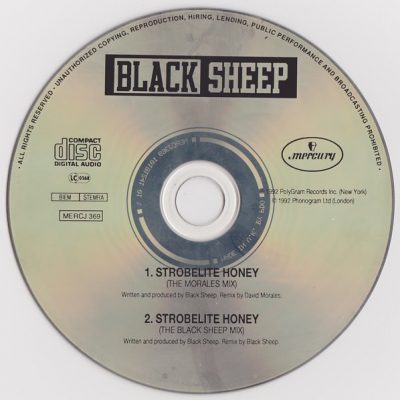 Black Sheep – Strobelite Honey (Remix) (UK Promo CDS) (1992) (FLAC + 320 kbps)