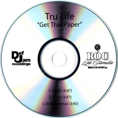 Tru-Life – Get That Paper (Promo CDS) (2007) (FLAC + 320 kbps)