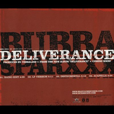 Bubba Sparxxx – Deliverance (Promo CDS) (2003) (FLAC + 320 kbps)