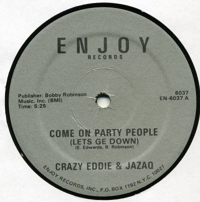 Crazy Eddie & Jazaq – Come On Party People (Lets Ge Down) (WEB Single) (1985) (320 kbps)