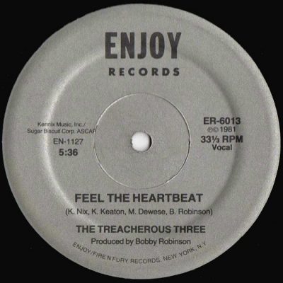The Treacherous Three – Feel The Heartbeat (WEB Single) (1981) (320 kbps)
