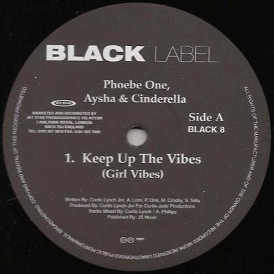 Phoebe One, Aysha & Cinderella – Keep Up The Vibes (Girl Vibes) (VLS) (1997) (FLAC + 320 kbps)
