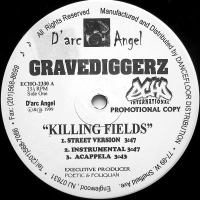 Gravediggerz – Killing Fields / Better Wake Up (Promo VLS) (1999) (FLAC + 320 kbps)