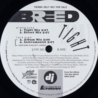 MC Breed – Tight (Promo VLS) (1993) (FLAC + 320 kbps)