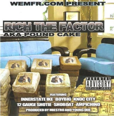 Rich The Factor – AKA Pound Cake (CD) (2011) (FLAC + 320 kbps)