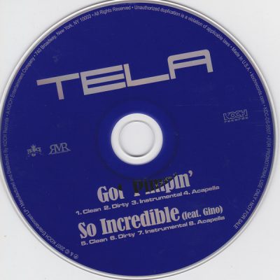 Tela – Got Pimpin’ / So Incredible (Promo CDM) (2007) (FLAC + 320 kbps)
