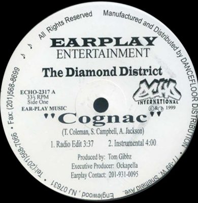 The Diamond District – Cognac / Ice Kapades (VLS) (1999) (FLAC + 320 kbps)